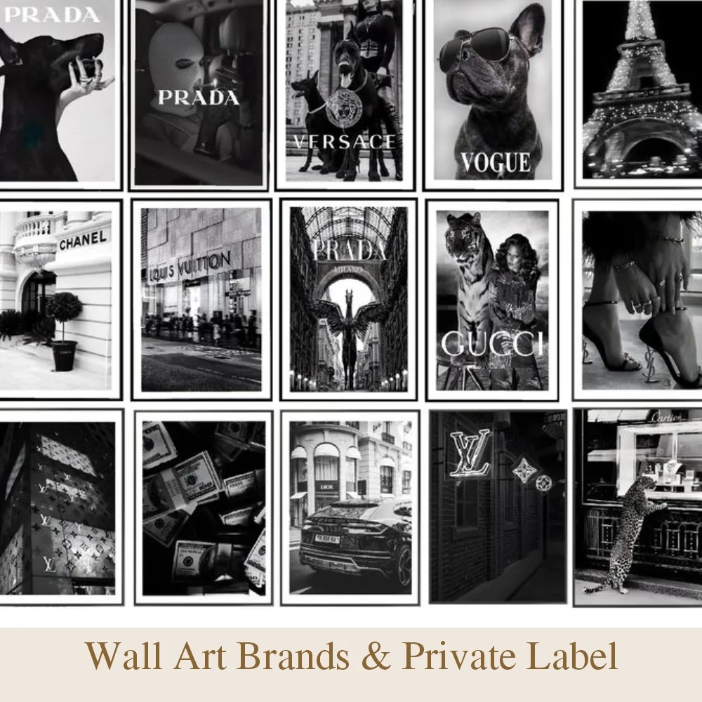 Wall Art Brands & Private Label