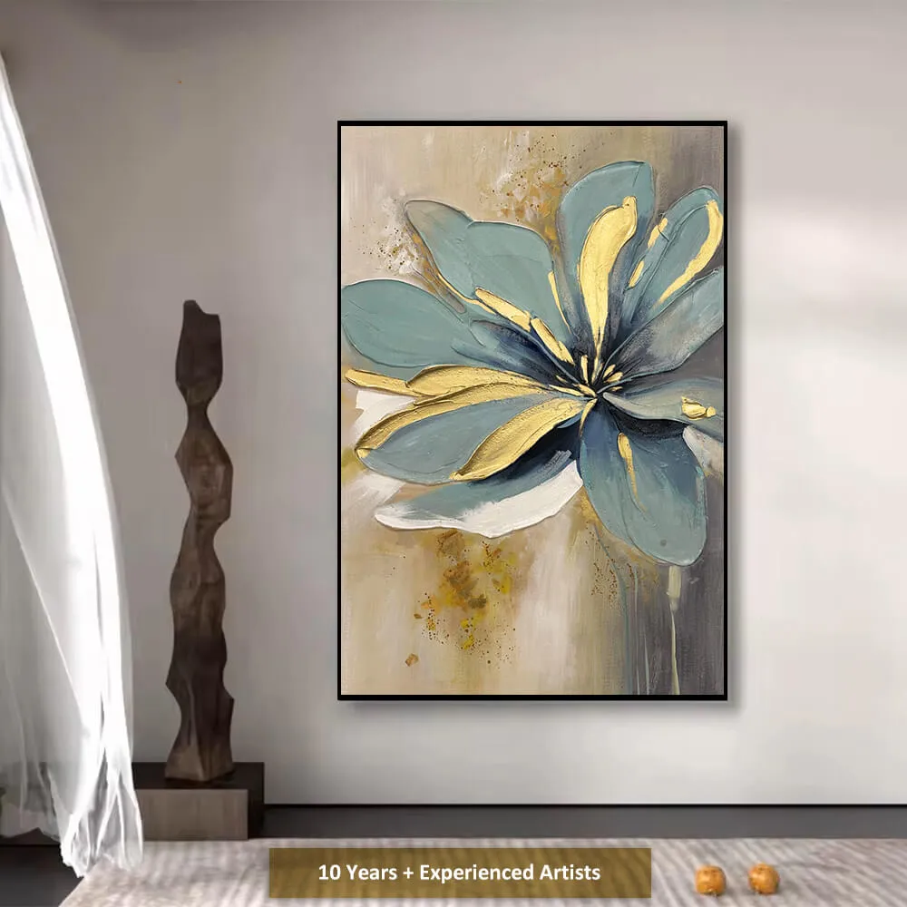 Abstract Floral Art: A Modern Interpretation of Natural Beauty