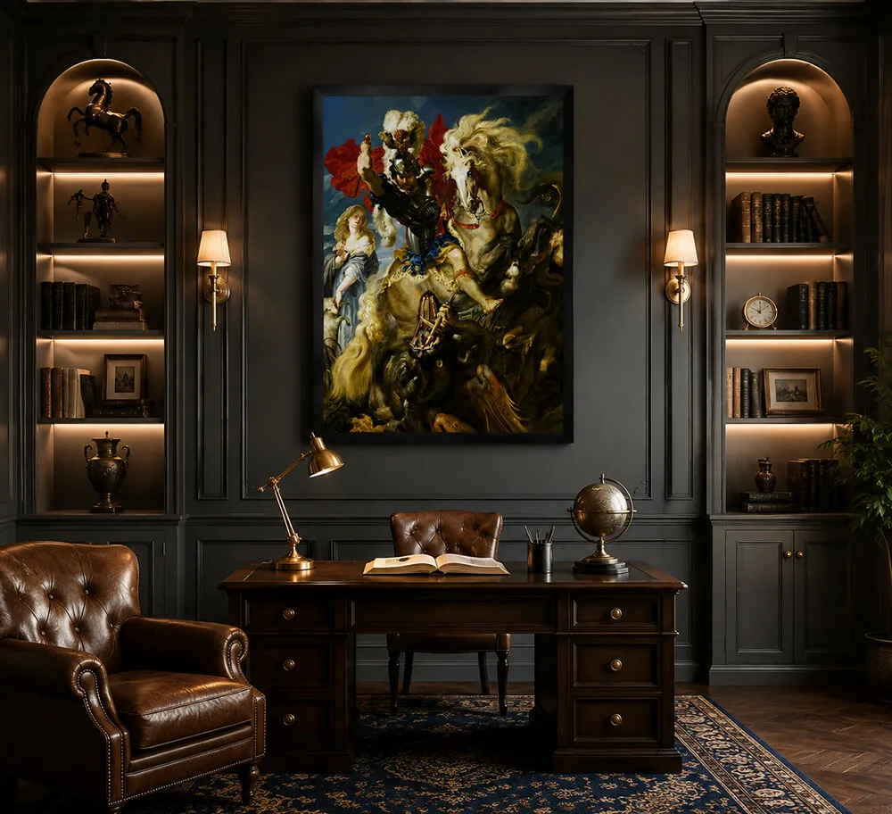 The Timeless Power of Horse Artwork in Luxury Interior Design