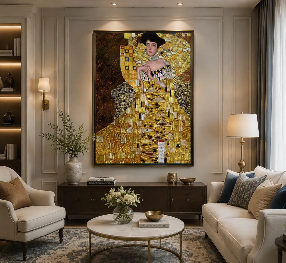 Classical Portrait Wall Art, Custom Oil Painting Supplier