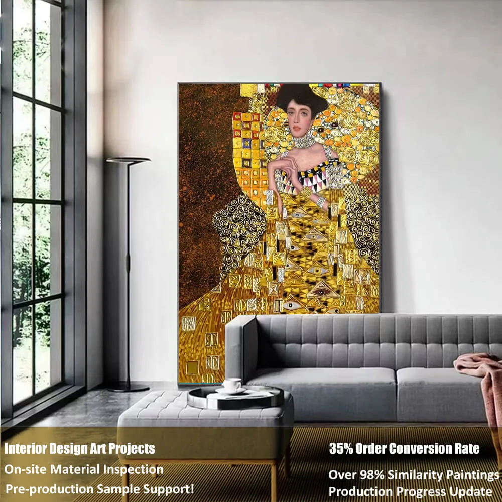 Classical Portrait Wall Art, Custom Oil Painting Supplier