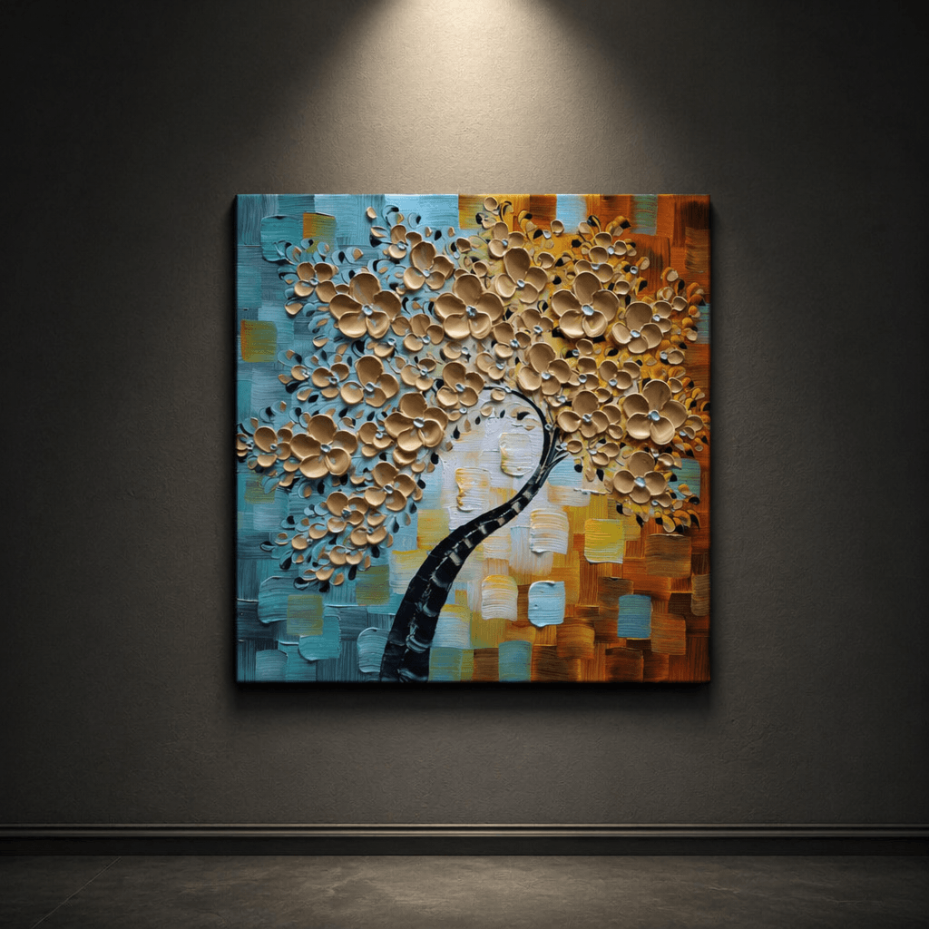 Custom Textured Tree Wall Art | Factory Direct Supplier