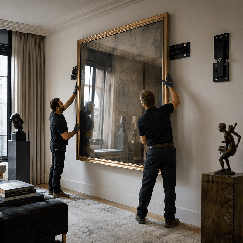 Hang Heavy Art on Plaster Walls