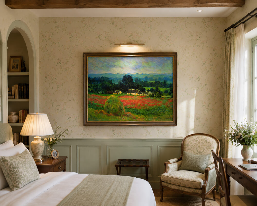 Haystack at Giverny Reproduction