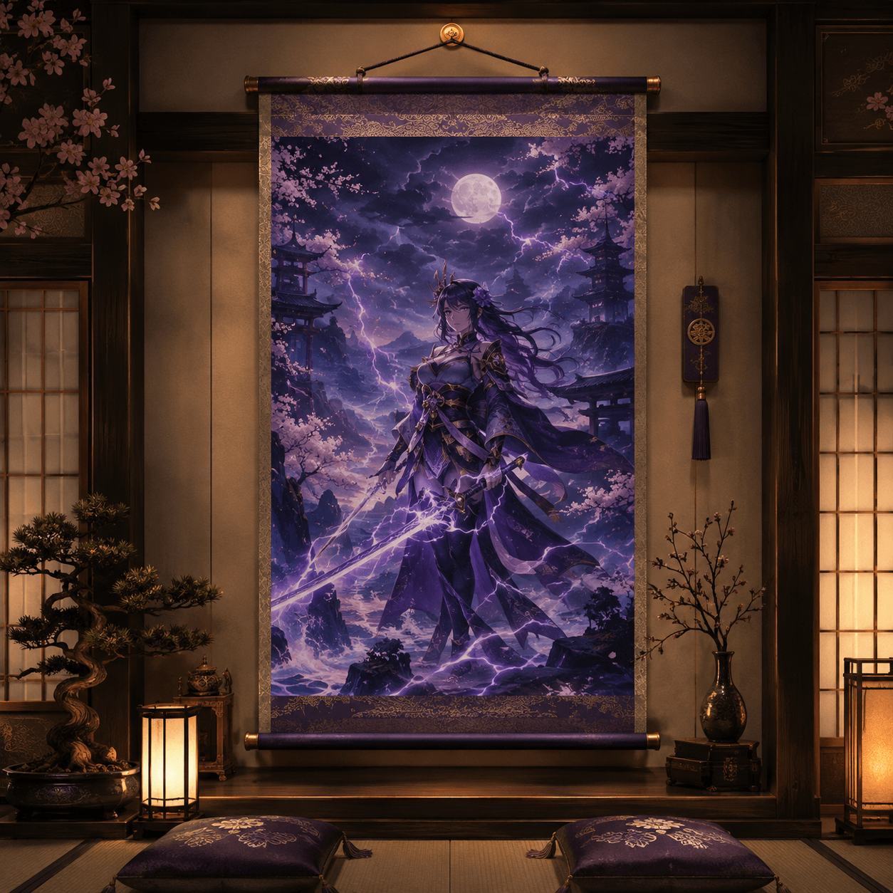 Janpese Scroll painting