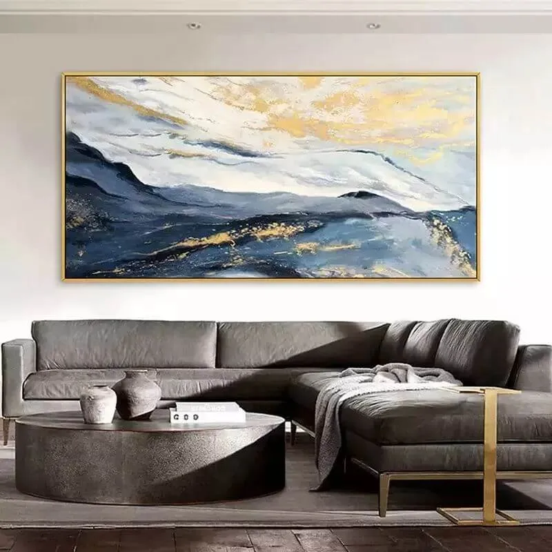 Modern Chinese Landscape Wall Art – Custom Oriental Decor for Interior Projects