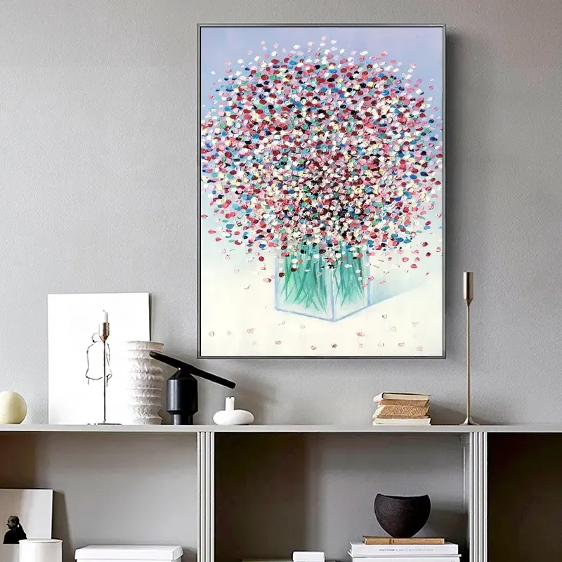 Floral Abstract Painting – An Artistic Interpretation of Natural Beauty