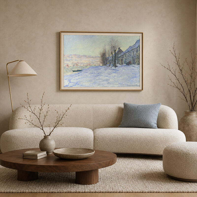 Claude Monet’s Lavacourt under Snow (1881): Masterpiece Analysis & History