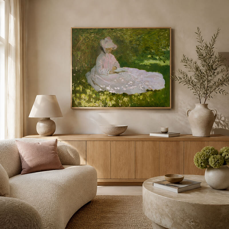 Monet’s Spring Light—Tenderness in the Sunlight