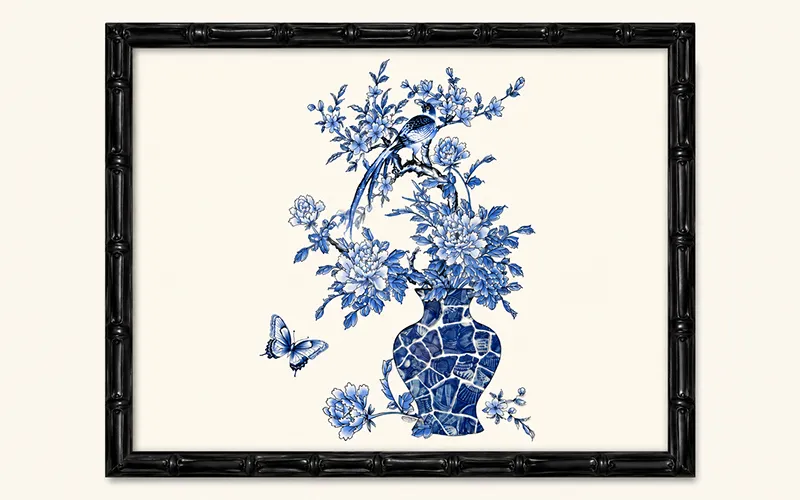 LED illuminated wall art