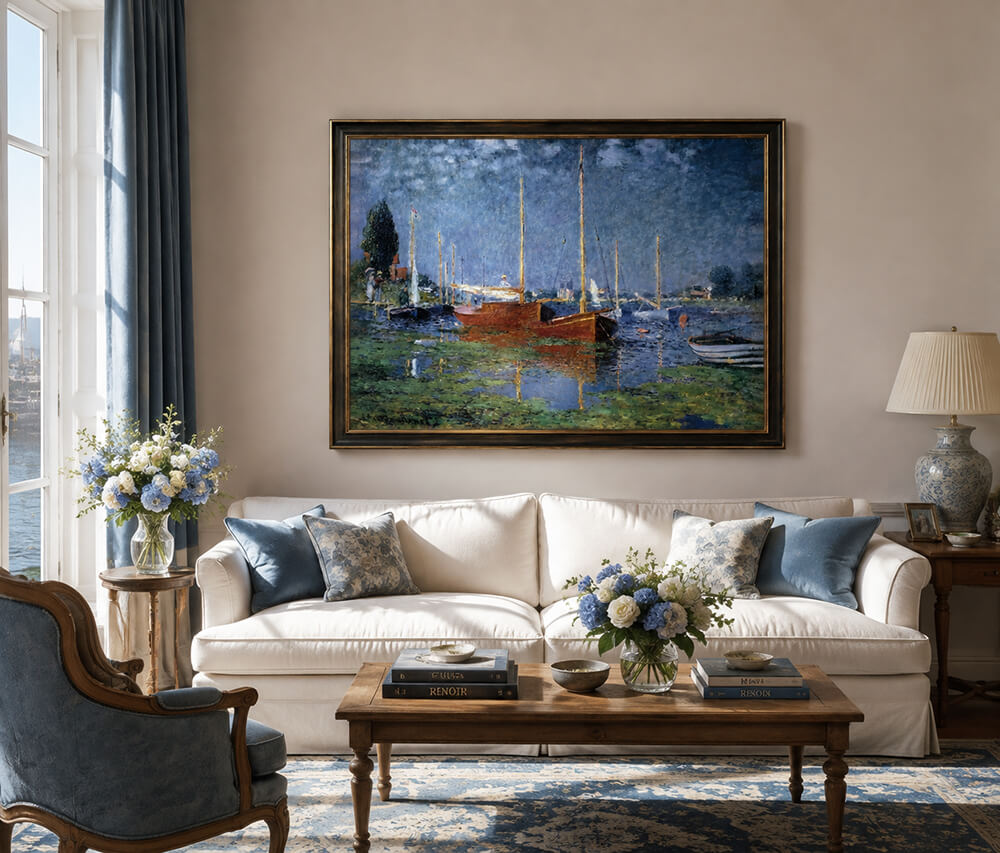 Buy Custom Monet Art with Flexible Size and Frame Options