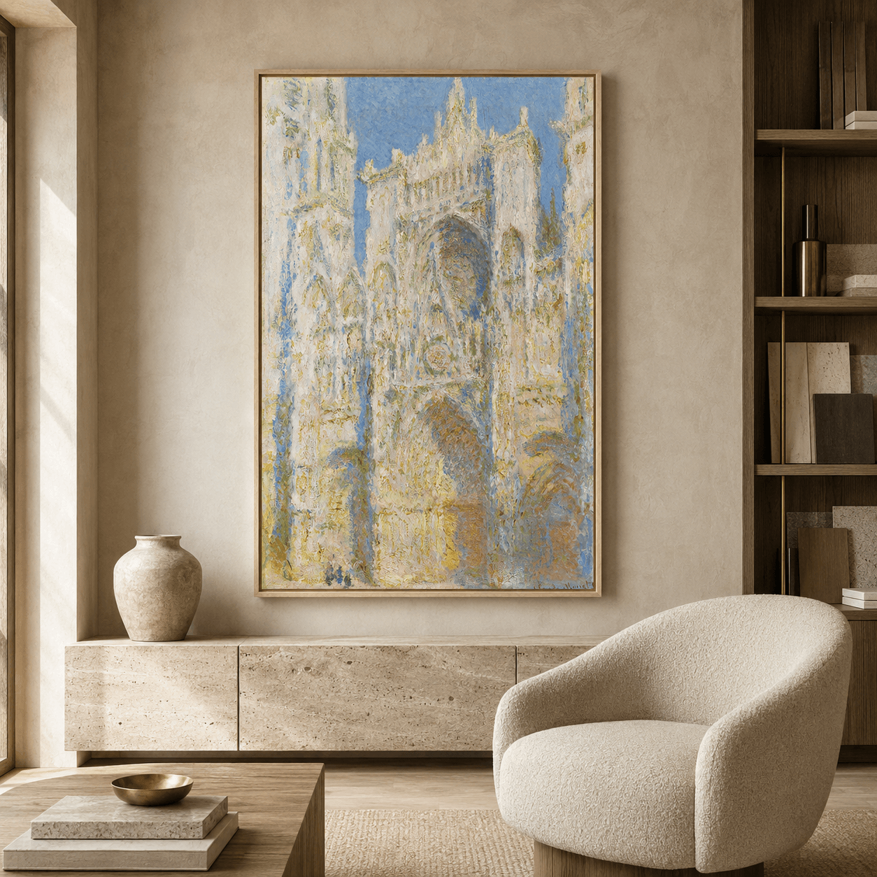 Specify Monet’s Rouen Cathedral Prints for Luxury Commercial Spaces