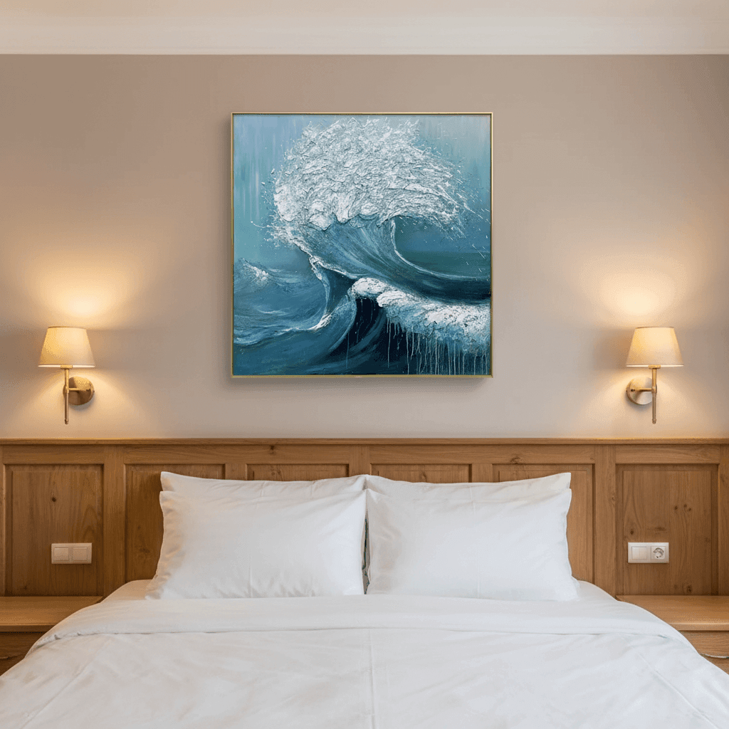 The Artistic Power of Ocean-Inspired Abstract Wall Decor