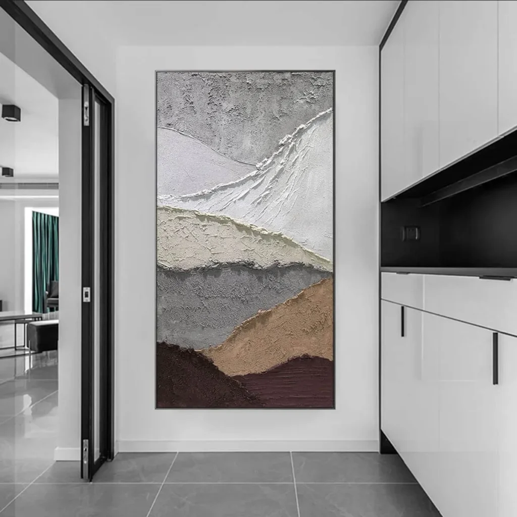 Textured Abstract Wall Art with premium craftsmanship, custom sizes, and professional solutions for modern interior projects.