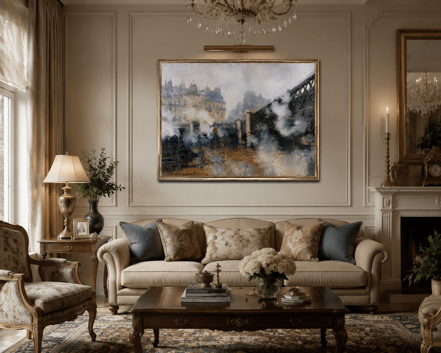 The Timeless Beauty of European Impressionist Paintings in Interior Design Projects