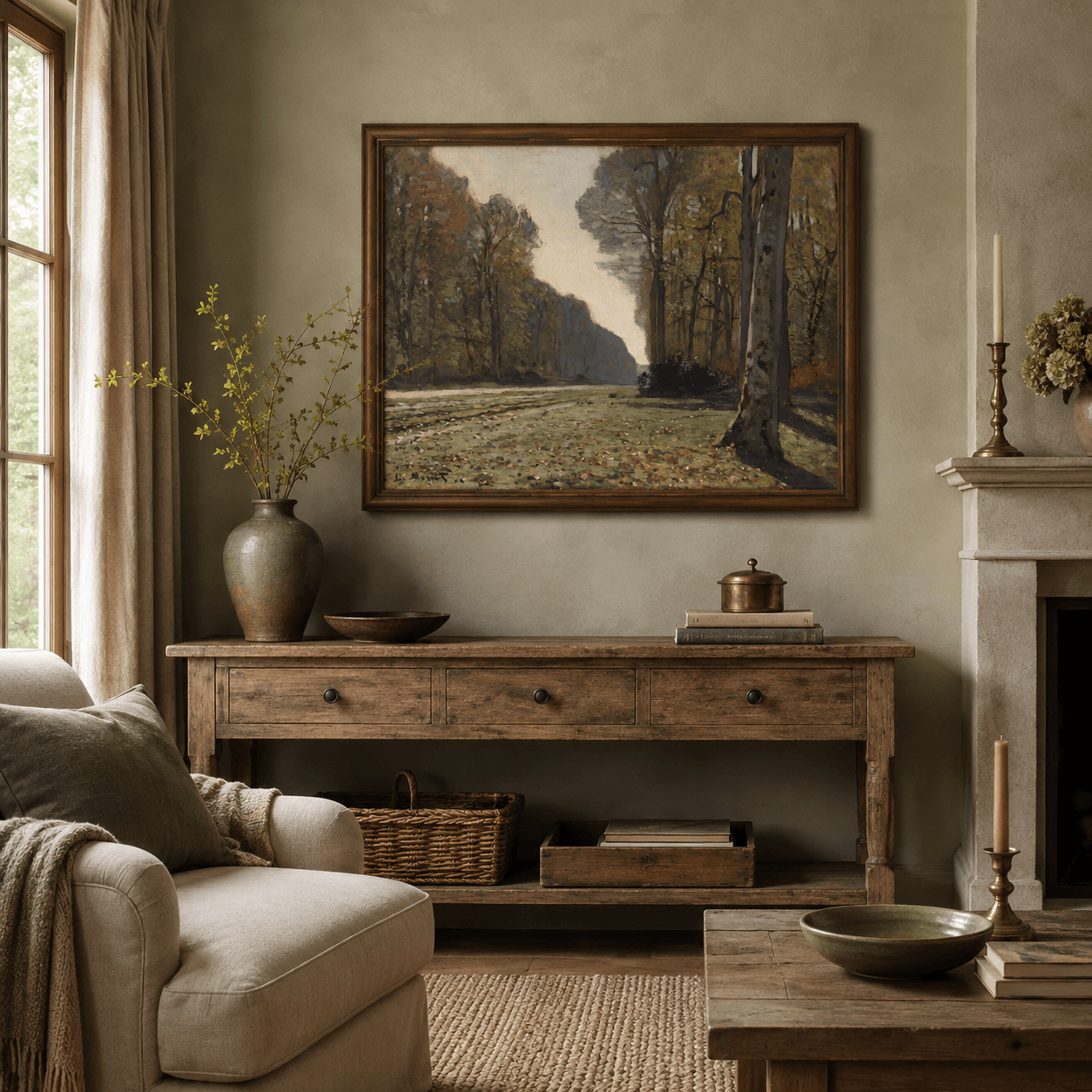 Monet’sThe Road in the Forest of Fontainebleau is a Stronger Hotel Arrival