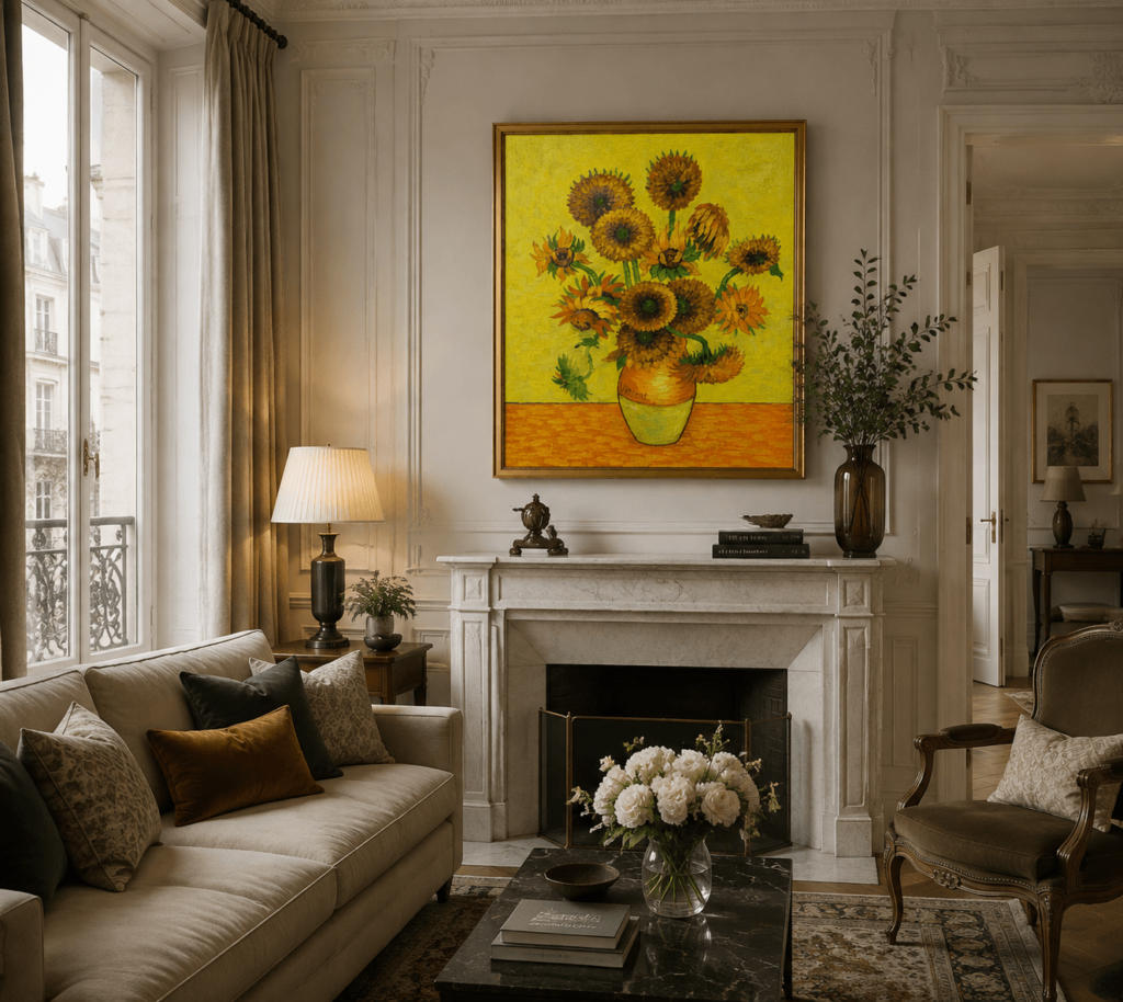 Van Gogh’s Sunflowers: A Classic Floral Painting Bringing Warmth Into Modern Spaces