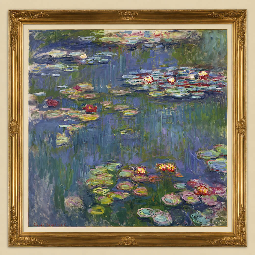 Water Lilies reproduction