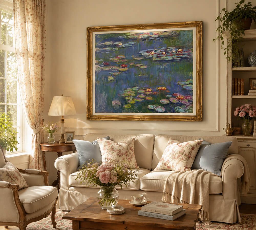 Water Lilies reproduction