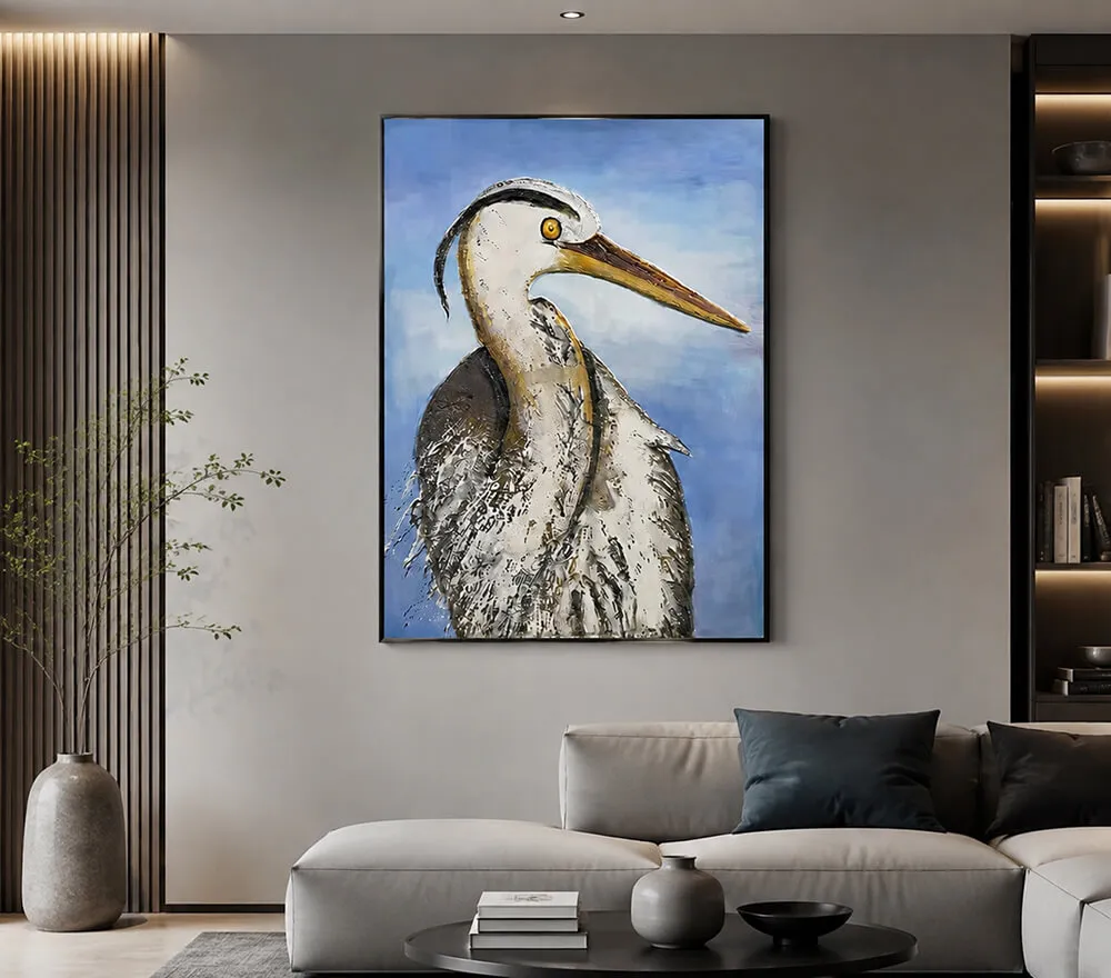 How Bird-Inspired Artwork Adds Character to Modern Interior Spaces