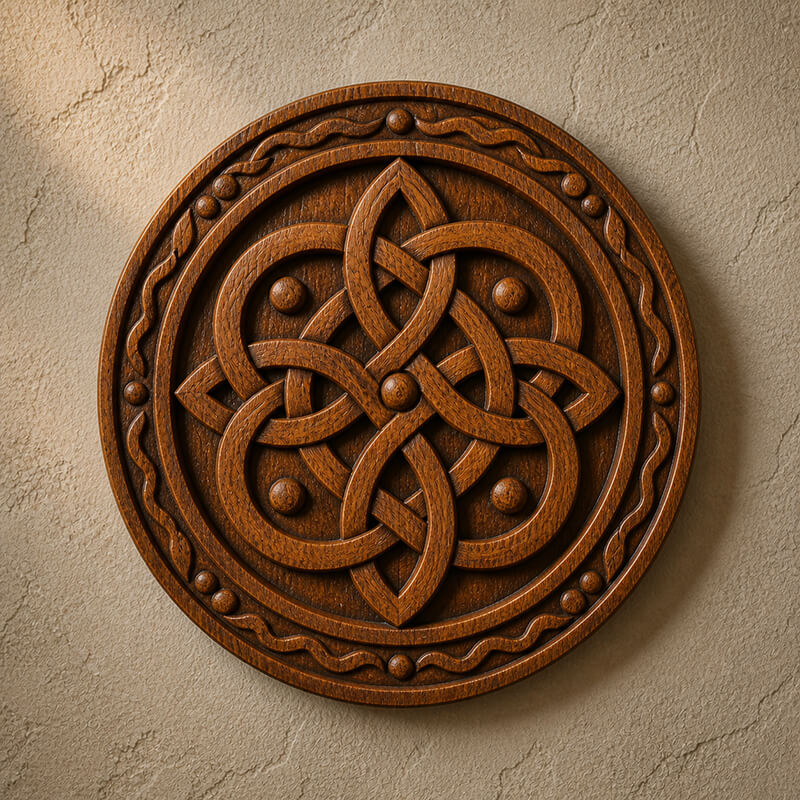 The Timeless Beauty of Celtic Knot Wood Carvings: Enhancing Your Home Decor