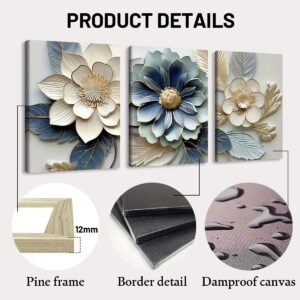 Pine frame and damp resistant canvas wall art details