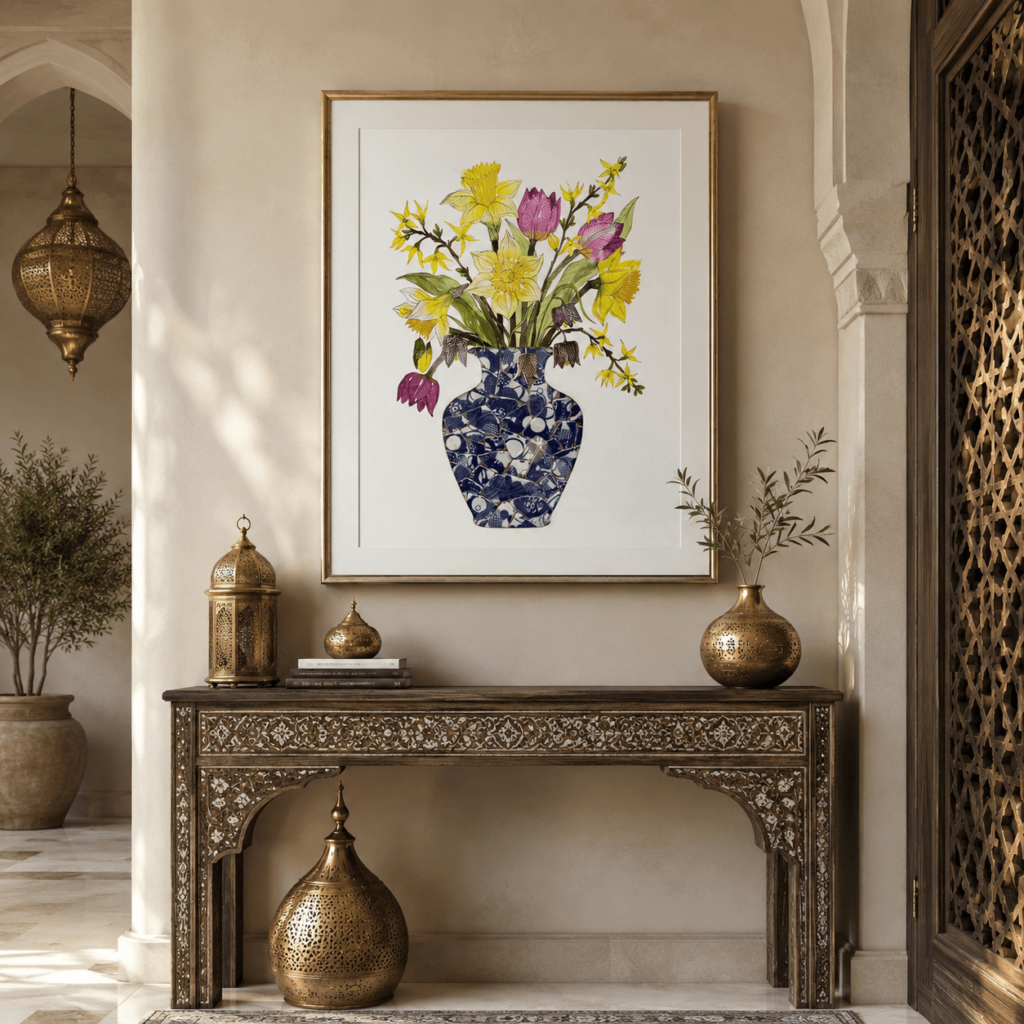 custom porcelain wall plaque