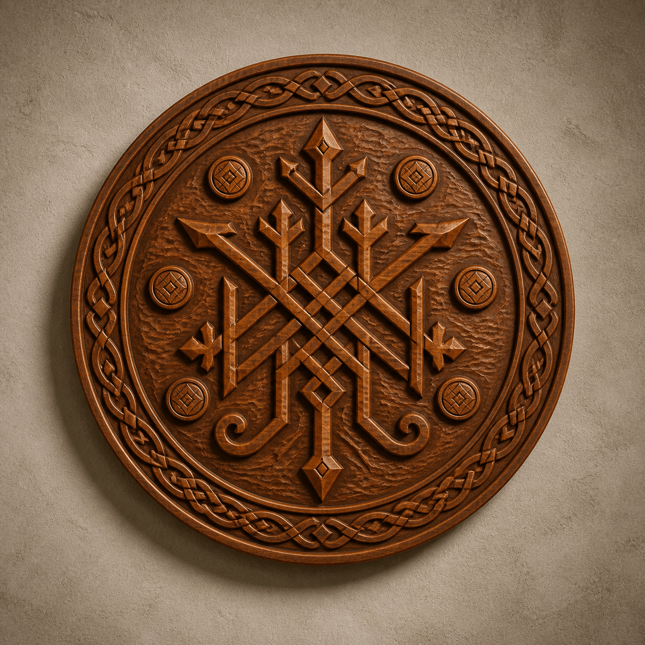 Bring Magic Home: The Meaning Behind Our Viking Rune Wood Carving
